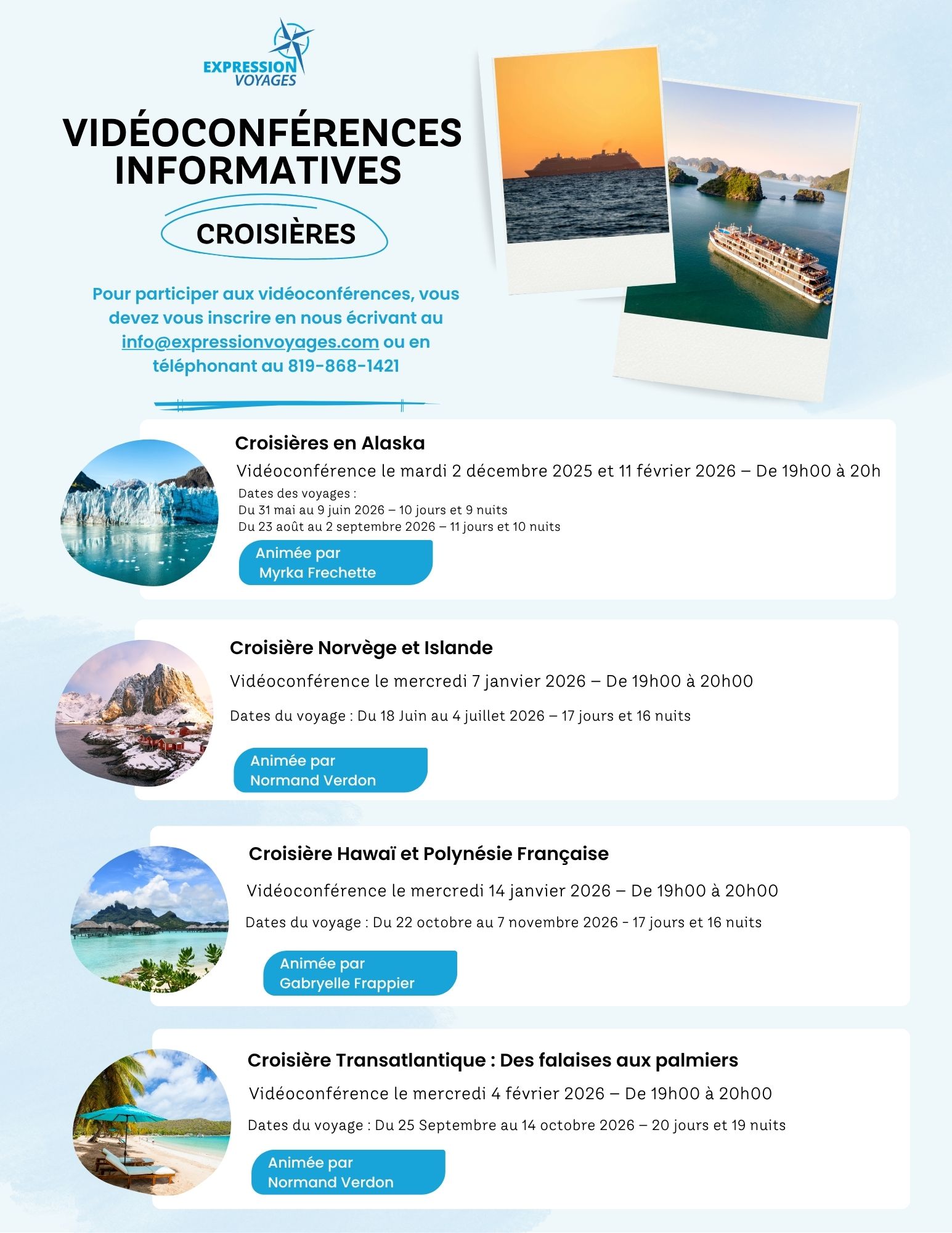 Flyer Vidéoconférences- Serie-2