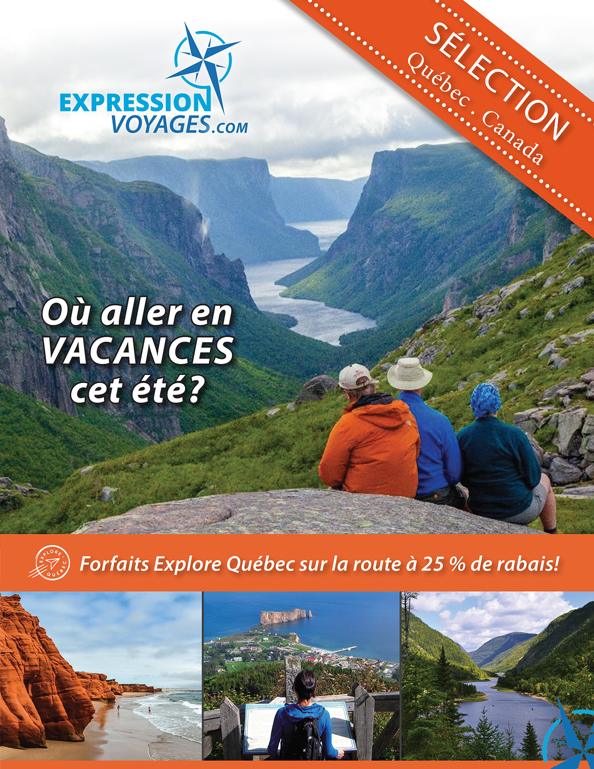 brochure voyage quebec